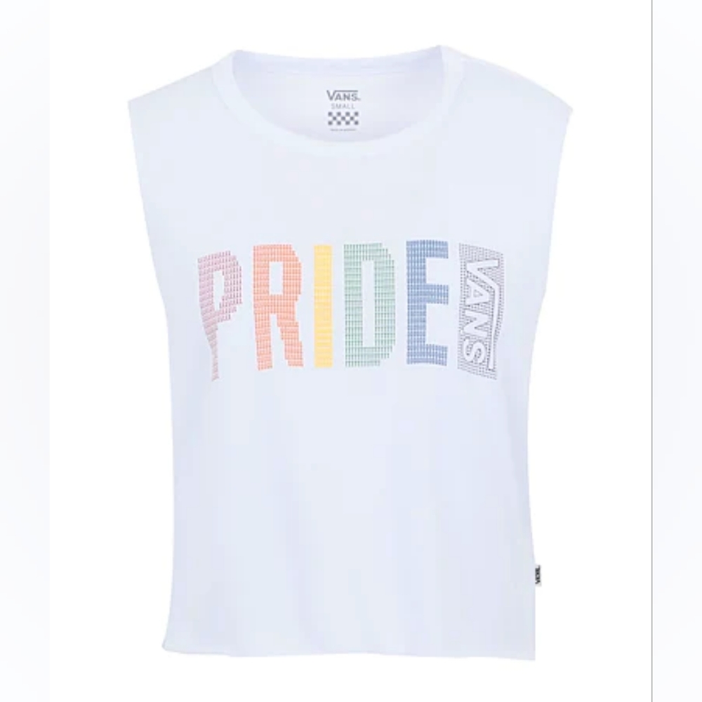 Vans WM Pride Muscle Tank NWT S